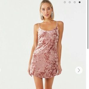 Crushed Velvet Cami Dress